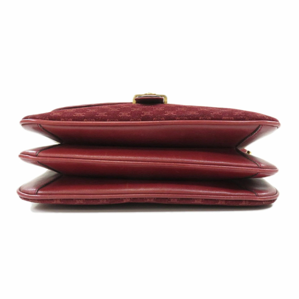 Celine Macadam shoulder bag suede leather - Picture 4 of 11